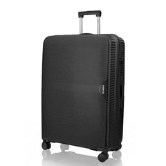 HRX Parabola 3-Piece Luggage Set Intergallcatic Grey Polypropylene Hard Shell Suitcase Set - Premium Travel Trolley Bags with 8 Spinner Wheels, Number Lock & Water Resistant Body