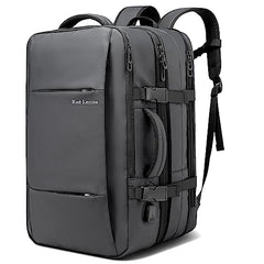 Red Lemon Titan Ultrafit Plus Bange Series 15.6-inch Laptop Bags Backpacks for Men and Women 45L Outdoor and Camping 3in1 Office Bags,Travelling,Backpack (With Bottle Holder), Black