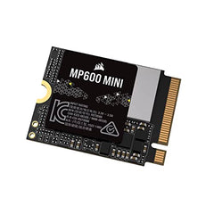 Corsair MP600 MINI 1TB PCIe 4.0 x4 NVMe M.2 SSD – M.2 2230 – Up to 7,000MB/sec Read – High-Density TLC NAND – Great for Steam Deck and Microsoft Surface