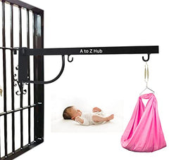 A to Z Hub Baybies Cradle Metal Hanger (Cloth Not Include) baybies Swing | Baybies Jhula | Ghodiyu |