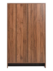 DeckUp Meritus-L 3-Shelf Engineered Wood Book Shelf and Display Unit (Walnut, Matte Finish)