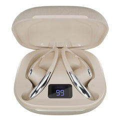 ACwO DwOTS Sense Pro True Wireless Earbuds, 42dB ANC, Voice-First Mic System for Clear Calls, Skin-Friendly Ear Hooks, 12mm Drivers, Dual Pairing, Sweat Resistant, Advanced Bluetooth Ear Buds (Orange)