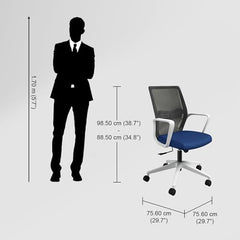 Interio by Godrej Vurv Mesh Mid Back Study Chair