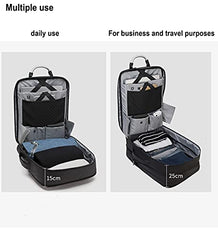 Arctic Hunter Travel Backpack 180° Opening Clothing Pocket 17-inch Laptop Compartment 41L Expandable Design 3 in 1 Convertable Bag Water-resistant Multiple Pockets USB Charging Port
