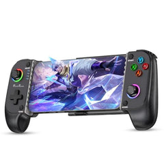 PunnkFunnk Gaming Controller Lite Wireless Bluetooth Gamepad for Android, iOS, PC & Smart TV with Turbo Function, Ergonomic Grip, Rechargeable Battery (X1 Pro Wired)