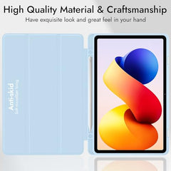 Robustrion Cover for Redmi Pad 2 Pro 12.1 inch Cover Case with Pencil Holder, Trifold Cover Case for Redmi Pad 2 Pro 5G Tablet Cover [Auto Sleep Wake Support] - Black