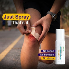 CureMist AYURVEDIC First Aid Wound Spray || Antiseptic, AntiFungal || Patented || Instant Relief to Cuts, Burns, Abrasions & Dry surgical Wounds II Reduced Scarring II Great for Sports Injuries || 100% Ayurvedic Ingredients only || Haldi Palandu Lavanga…
