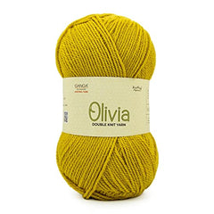 Ganga Acrowools Acrylic Olivia,Double Knit Yarn. Hand Knitting&Crochet Yarn. Oekotex Class 1 Certified. Pack of 2 Balls-100Gms Each. Shade No-Olv012, Maroon