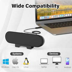 Computer Speakers for Desktop PC, USB Monitor Speakers for Mac Windows