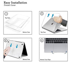 Gioia Bazaar Case Compatible with MacBook Pro 13 inch Case 2024 2023-2016 M1 M2 A2338 A2289 A2251 A2159 A1706 A1989 Plastic Hard Shell Case Cover (Design08)