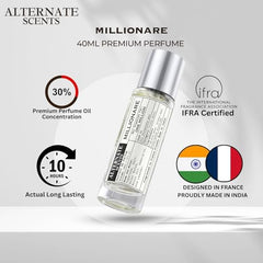 Alternate Scents CANDY FLOSS 100ml Long Lasting Perfume For Women |Strong&Long Lasting with 30% Oil Concentration|Sweet Fruity Gourmand|Fragrance From France |Made In India|