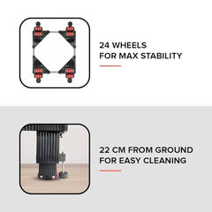 ZOLMIX Sturdy Premium Stainless Steel Washing Machine Stand for Top Load