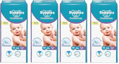 Amazon Brand - Supples Premium Baby Diaper Pants | 84 Baby Diapers | XXL | 15-25 Kg | 42 x 3 Packs | 12 Hrs Absorption | Cushiony Cotton Soft Fabric | Phthalates-Free | Triple Leak Guard