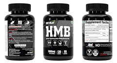 NutriJa HMB 1000MG Capsules | CaHMB Beta-Hydroxy Beta-Methylbutyrate Supplement | Supports Muscle Maintenance, Workout Recovery & Strength Training Routine - 60 Capsules