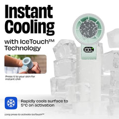 NUUK BFF Personal Hand Fan | 13000 RPM with IceTouch™ | 3600mAh Rechargeable Battery up to 10 hrs | Portable Mini Fan | 100-Speed Dial | For Travel, Office, Makeup & Outdoor | 1 Yr + 1 Month Warranty