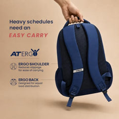 American Tourister Nexa Style 01 | 36L Backpack | Casual Bag | 3 Compartments | School & College Backpack for Men and Women | Olive | 1 Yr Global Warranty