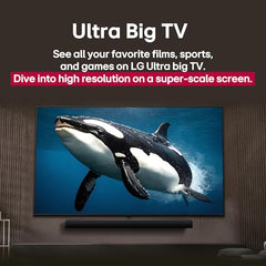 LG 164 cm (65 inches) UA82 Series 4K Ultra HD Smart webOS LED TV 65UA82006LA