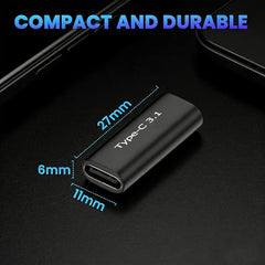 Verilux® 2 in 1 USB-C to 3.5 mm Audio & PD 60W Charging Adapter