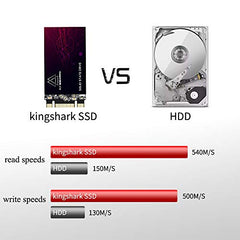 Kingshark gamer SSD 2.5 SATA III 64GB High Performance Internal Solid State Drive for Desktop Laptop 5 Unit Pack [64GB(5 Packs),2.5-SATA3]