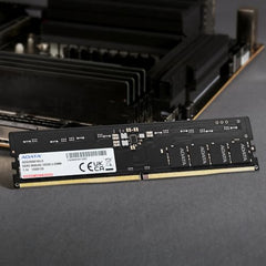 ADATA Premier 16GB DDR5 5600MHz Desktop RAM, Dual-Channel Module, Supports Intel & AMD Latest CPU, Intel XMP & AMD Expo, Built in PMIC, On Die ECC, Low Voltage, More Bandwidth - AD5U560016G-S