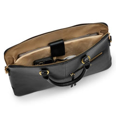 Miraggio Laptop Messenger Bag For Women Office Use With Sling & Top Handle