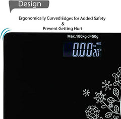 Electronic Digital Personal Bathroom Weight Machine for Body Weight upto 180 kg Weighing Scale