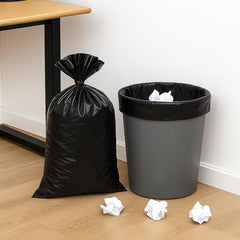 BENAVJI Garbage Bags Medium 90 Pcs I 30 Pcs x Pack of 3 Rolls | 19 x 21 Inch | Dustbin Bags,Trash Bags,Dustbin Covers for daily Wet and Dry Waste Pack of 3