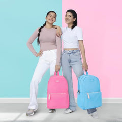 Genie Breezy Laptop Backpack for Women & Girls (17 Inches) | Stylish Office, College & Travel Laptop Backpack | Multi-Compartment, Padded Laptop Sleeve, Water Resistant | Grey