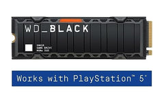Western Digital WD Black SN850 2TB NVMe PCIe 4.0 M.2 Internal Gaming SSD with Heatsink