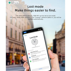AUSHA Smart Bluetooth Tracker Device|No SIM Needed | Compatible with Apple Find My| Alert & Water Resistant | for Bags, Wallet, Luggage, Keys Finder