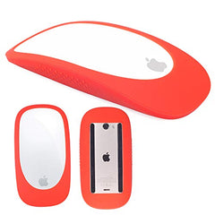 Hi Color Silicone Case Cover Protective Skin for Magic Mouse 1/2 Silicone Case for Apple Magic iPad Mouse (Light Gray)