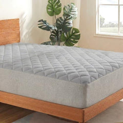 Trance Home Linen Premium 220 GSM+ 72"x36" Single Bed Size Cotton Terry Waterproof Mattress Protector | Elasticated Fitted Non-Toxic Bed Protector | Single Bed Mattresses Cover 72x36 inch, Brown