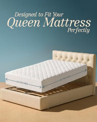 Utopia Bedding Waterproof Mattress Protector, Cotton Terry Fabric, King Size, Brown, Breathable & Elastic Fitted