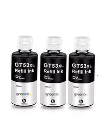 Compatible Inkjet Refill Ink for HP Ink Tank GT51 GT52 Series Replacement Ink for HP 310,315,319,410,415,419,450,510,550,610,GT5810 GT5820,GT5811 Printer (Color Set (BK-70ml 2pc /CMY-70ml))