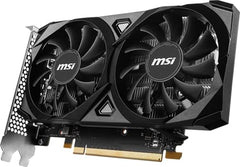 MSI GeForce RTX 3050 Ventus 2X E 6G OC PCI_E Graphic Card - Nvidia Geforce RTX 3050 Gpu, 6Gb GDDR6 96-Bit Memory, 14 Gbps, PCI Express Gen 4 x16Interface, Up to 1492 Mhz, Dual Fan