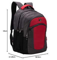 COSMUS Medium Size Multipurpose Laptop Backpack Bag Madison 33L Waterproof Bag With Laptop Compartment (Black)