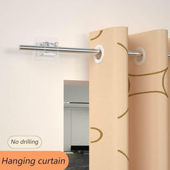 Shivstor 15 Pack Self Adhesive WallHook Heavy DutyHook for Hanging Without Drilling Transparent Nail Free StickyHook Strong Wall Hanger Set of 15 FlowerHook for Kitchen Bathroom Home Storage