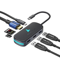 Type C 14 in 1 Wozoyo Docking Station, PD 100W, 2X4K@60Hz HDMI,4K DisplayPort, 2XType-C 10Gbps, USB 10Gbps, Gigabit Ethernet, AUX Port,Universally Compatible Thunderbolt 4,macOS,Windows,Android & iOS