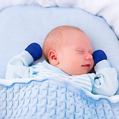 Newborn Baby Mittens and Booties Combo 8 pairs Gloves & 8 pairs Socks Set for 0-6 Months Babies Pack of 8