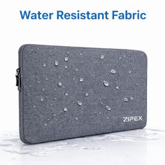 Photon 15 Inch to 15.6" Inches Laptop Case with Charger Pouch | Waterproof Laptop Sleeve | Laptop Cover Bag, Blue