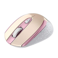 cimetech Type C Wireless Mouse, Mouse for MacBook with 3 Adjustable DPI, Compatible with Laptop/PC/Computer - Black