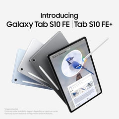 Samsung Galaxy Tab S10 FE [Smartchoice], S Pen in-Box, 27.7 cm (10.9 inch) Display, AI Writing, Desktop Mode, Pre Loaded Pro Apps, 8 GB RAM, 128 GB Storage, Wi-Fi Tablet, Gray