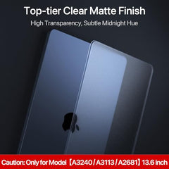 Saco for MacBook Air 13 inch Case M5 2026 M4 2025 M3 M2 2024-2022 A3449 A3240 A3113 A2681 100% Match Official Color, Scratch Resistant, Easy to Snap on | MacBook Air 13.6 inch Case