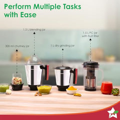 Wonderchef Select Mixer Grinder 750W 4 Jar