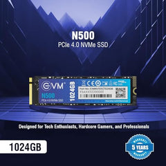 EVM Internal SSD Interface PCle Gen 3x4 Fast Performance, Ultra Low Power Consumption NVME PCIe SSD (EVMNV/256GB, Black, 256GB)