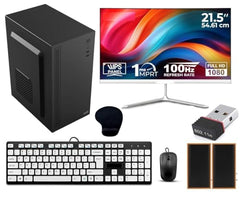 Desktop Computer Set, i7 3770, 16GB RAM, 256GB SSD, 22-inch Full HD Monitor, Windows 10, with Google Chrome, Wi-Fi Dongle, Keyboard Mouse, Speaker