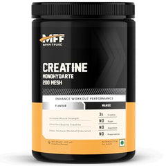MyFitFuel Micronized Creatine Monohydrate (200 Mesh - Easily Absorbed by Body) | 400 gm, (Natural)