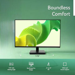 Acer Vero V247Y G 23.8 Inch Full HD IPS Monitor I 120Hz Refresh, AdaptiveSync I 99% sRGB, 1500:1 Contrast I 2x2W Speakers I HDMI +VGA I ZeroFrame I VisionCare 2.0 I VESA I Energy Star I Black