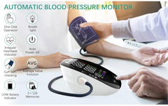 Balson BL-BP-350 Automatic Digital Blood Pressure Monitoring Machine Device for Upper Arm | Large LED Display | Dual User 2×120 Memory | Irregular Heartbeat Detection | One-Touch Operation | Adjustable Cuff 22-42cm | Home BP Machine with 1 Year Warranty