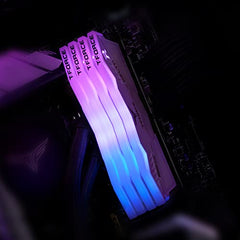 TeamGroup T-Force Delta RGB 2x16GB 6400MHz (6400MT/s) CL40 Black 32GB DDR5 RAM Kit, Desktop Gaming Memory, Metal Heatsink, ARGB Sync, ECC, XMP 3.0/EXPO, For Intel/AMD CPU, High Performance Low Latency